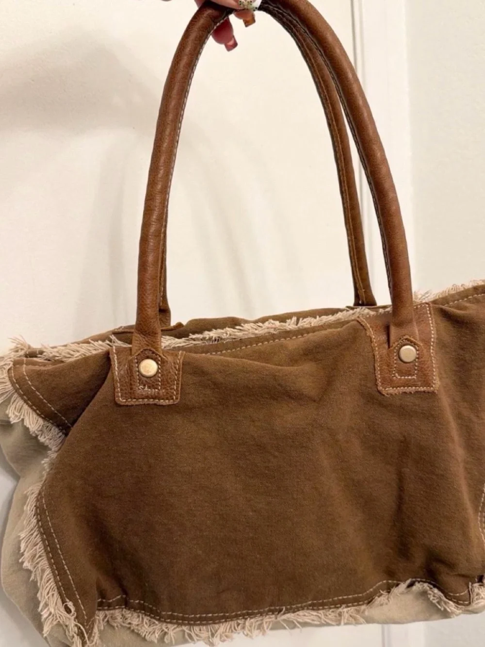 Myra Canvas Tote Bag